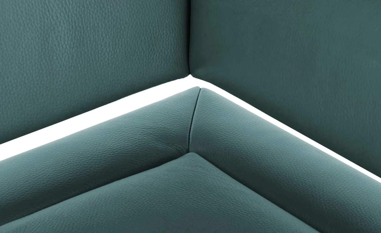 Leder-Eckbank Canto III | Topas (Blau) links 12 Leder-Eckbank Canto III | Topas (Blau) links – Bild 12