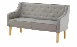 switch Küchensofa Webstoff Paula | Hellgrau 164|cm