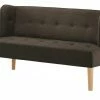 switch Küchensofa Webstoff Astonia | Braun 160|cm