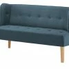 switch Küchensofa Webstoff Astonia | Blau 160|cm