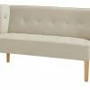 switch Küchensofa Astonia | Hellbeige Samt 160|cm