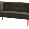 switch Küchensofa Astonia | Braun Samt 160|cm