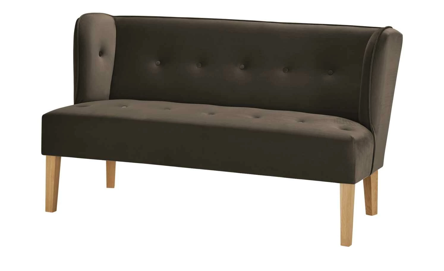 switch Küchensofa Astonia | Braun Samt 160|cm 1 switch Küchensofa Astonia | Braun Samt 160|cm