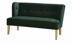 switch Küchensofa Astonia | Dunkelgrün Samt 160|cm