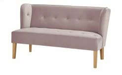 switch Küchensofa Astonia | Rosa Samt 160|cm