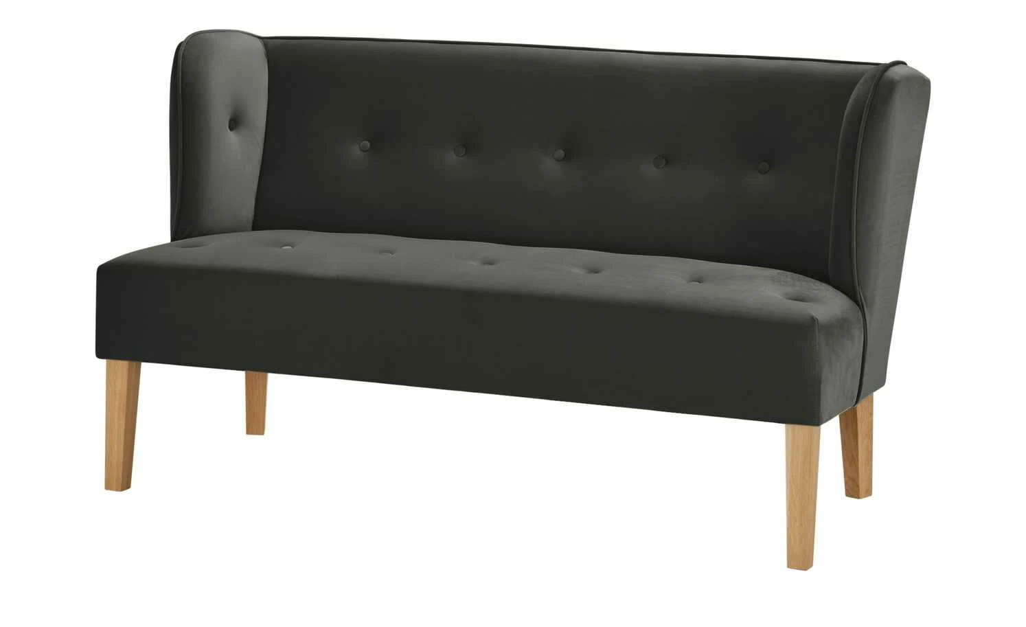 switch Küchensofa Astonia | Anthrazit Samt 160|cm 1 switch Küchensofa Astonia | Anthrazit Samt 160|cm