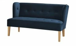 switch Küchensofa Astonia | Dunkelblau Samt 160|cm