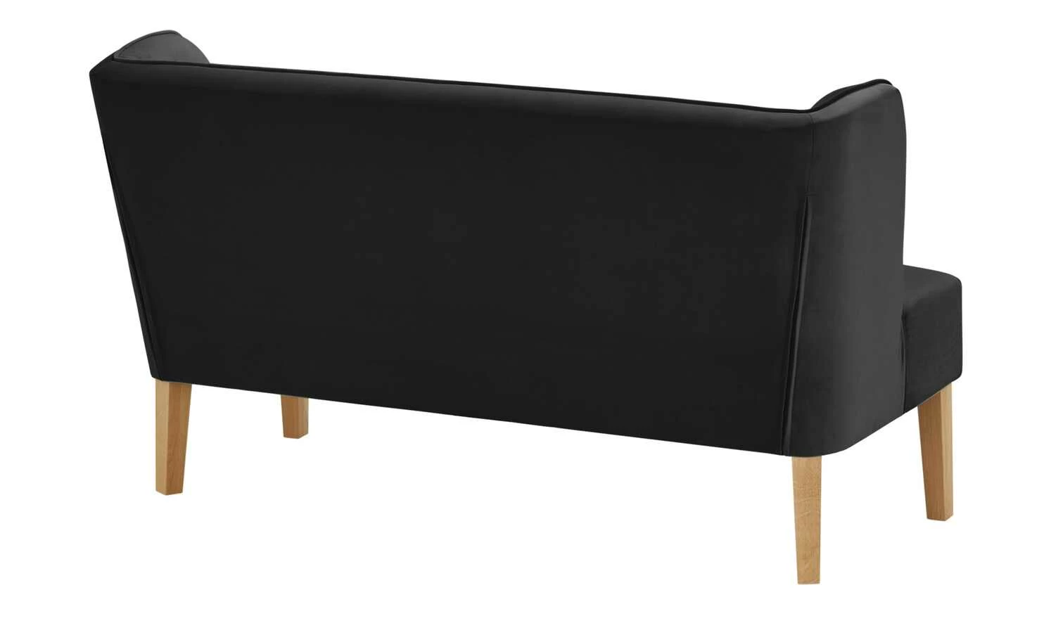 switch Küchensofa Astonia | Schwarz Samt 160|cm 2 switch Küchensofa Astonia | Schwarz Samt 160|cm – Bild 2