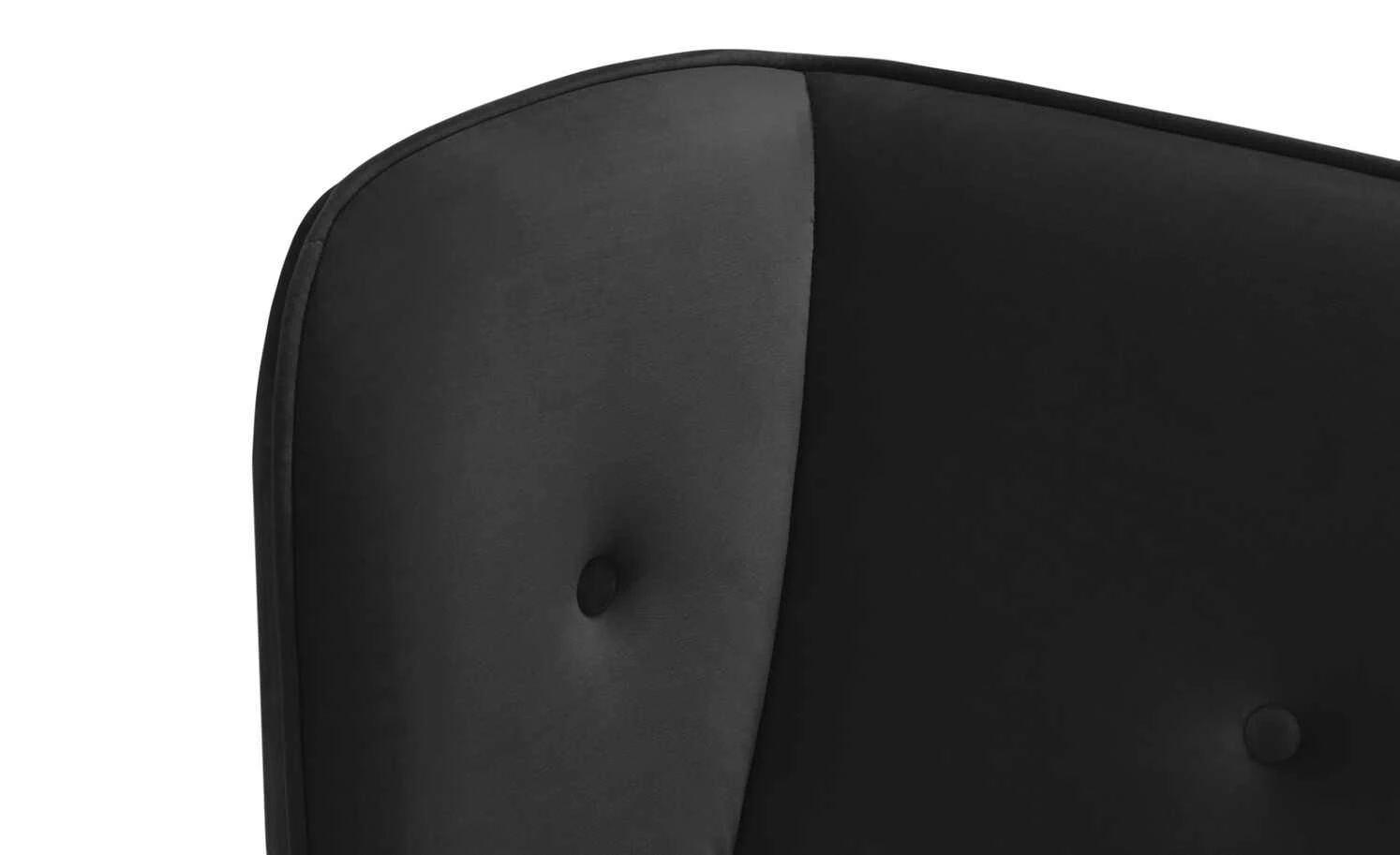 switch Küchensofa Astonia | Schwarz Samt 160|cm 6 switch Küchensofa Astonia | Schwarz Samt 160|cm – Bild 6