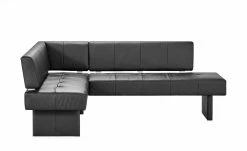 Leder-Eckbank Spider 2 | Nero (Dunkelgrau) rechts -Bänke Verkaufsladen 14306074 5 202101262258