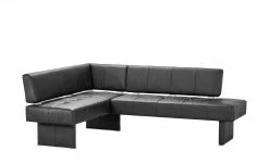 Leder-Eckbank Spider 2 | Nero (Dunkelgrau) rechts