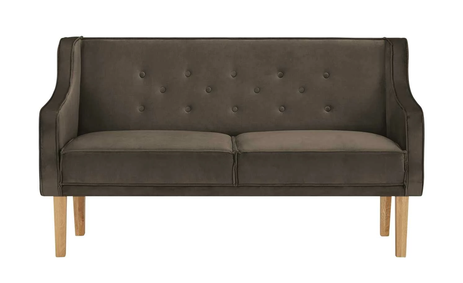 switch Küchensofa Samt Paula | Braun Samt 164|cm 2 switch Küchensofa Samt Paula | Braun Samt 164|cm – Bild 2