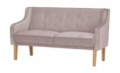 switch Küchensofa Samt Paula | Rosa Samt 164|cm