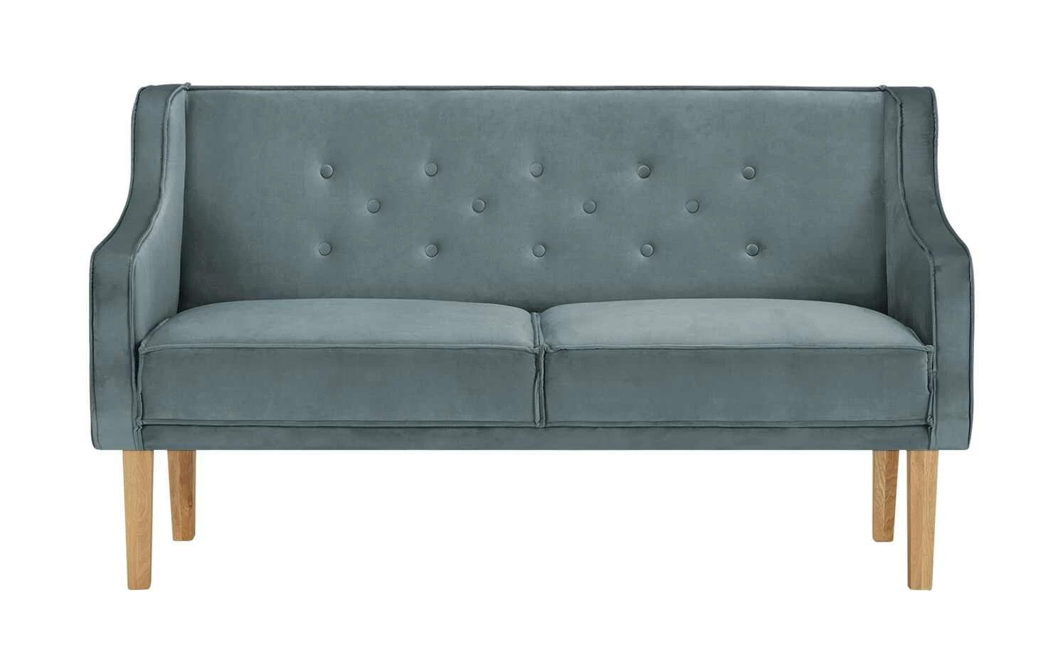 switch Küchensofa Samt Paula | Blau Samt 164|cm 3 switch Küchensofa Samt Paula | Blau Samt 164|cm – Bild 3