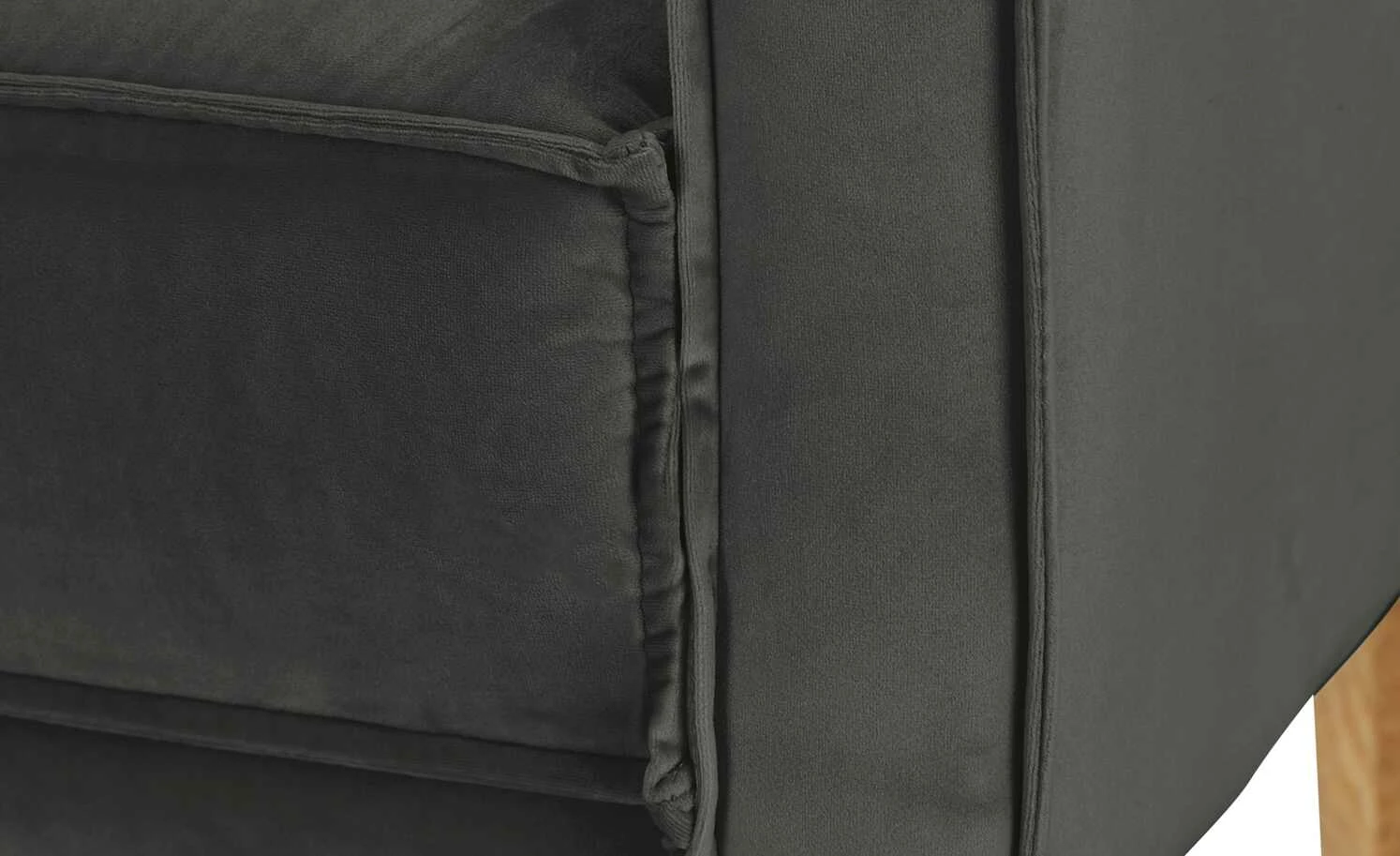 switch Küchensofa Samt Paula | Anthrazit Samt 164|cm 3 switch Küchensofa Samt Paula | Anthrazit Samt 164|cm – Bild 3