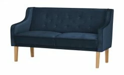switch Küchensofa Samt Paula | Dunkelblau Samt 164|cm