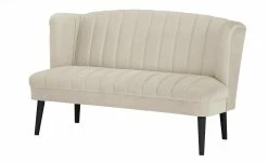 switch Küchensofa Samt Rina | Hellbeige Samt 156|cm