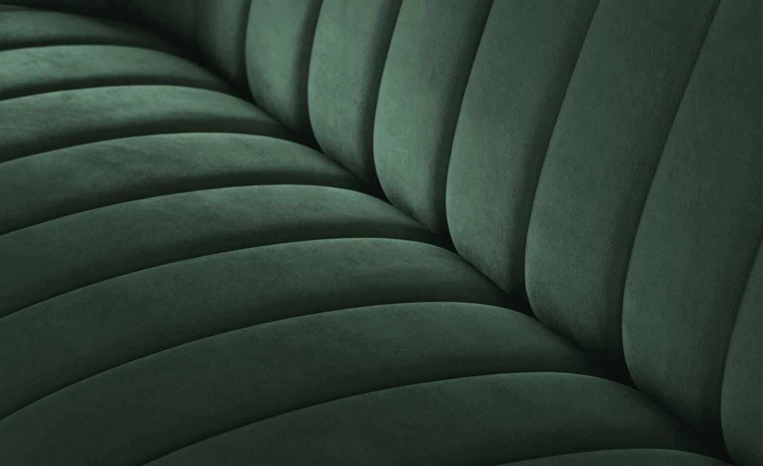 switch Küchensofa Samt Rina | Dunkelgrün Samt 156|cm 4 switch Küchensofa Samt Rina | Dunkelgrün Samt 156|cm – Bild 4