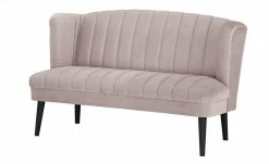 switch Küchensofa Samt Rina | Rosa Samt 156|cm