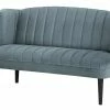 switch Küchensofa Samt Rina | Blau Samt 156|cm