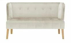 switch Küchensofa Samt Bella | Hellbeige Samt 158|cm -Bänke Verkaufsladen 14306112 2 202101112239