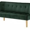 switch Küchensofa Samt Bella | Dunkelgrün Samt 158|cm
