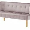 switch Küchensofa Samt Bella | Rosa Samt 158|cm