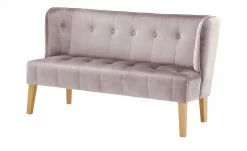 switch Küchensofa Samt Bella | Rosa Samt 158|cm