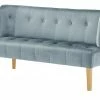 switch Küchensofa Samt Bella | Blau Samt 158|cm