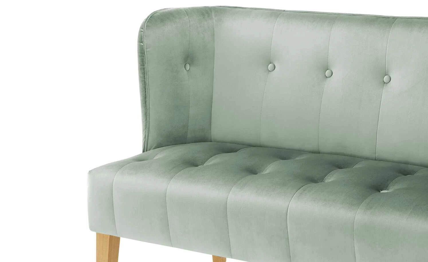 switch Küchensofa Samt Bella | Hellgrün Samt 158|cm 8 switch Küchensofa Samt Bella | Hellgrün Samt 158|cm – Bild 8