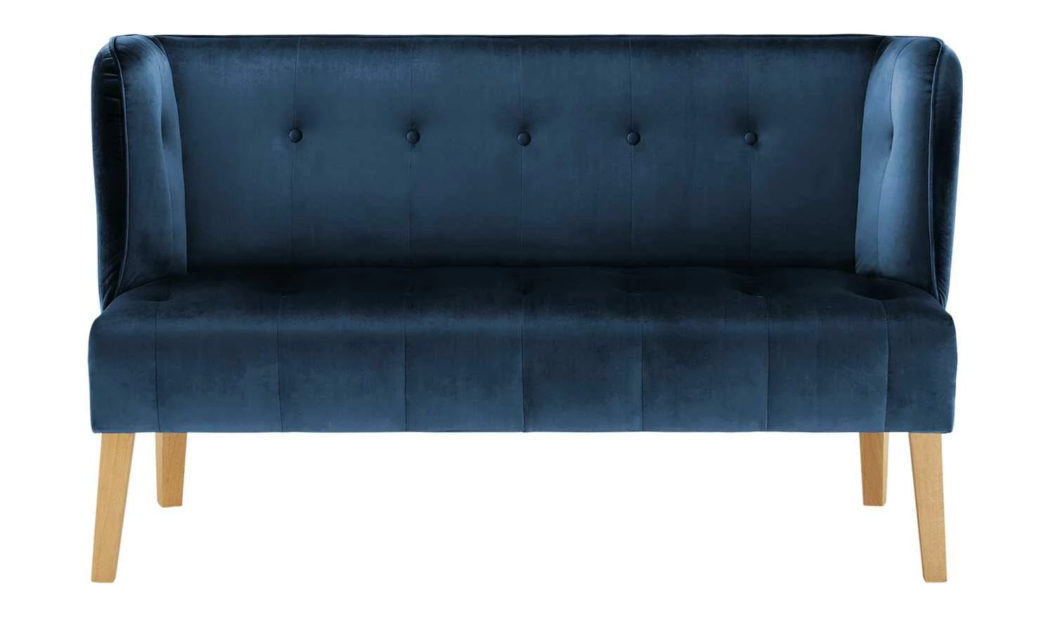 switch Küchensofa Samt Bella | Dunkelblau Samt 158|cm 4 switch Küchensofa Samt Bella | Dunkelblau Samt 158|cm – Bild 4