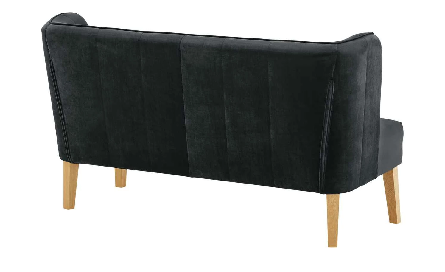 switch Küchensofa Samt Bella | Schwarz Samt 158|cm 2 switch Küchensofa Samt Bella | Schwarz Samt 158|cm – Bild 2
