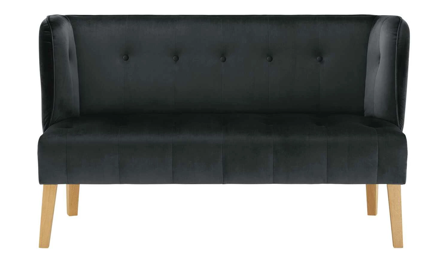switch Küchensofa Samt Bella | Schwarz Samt 158|cm 10 switch Küchensofa Samt Bella | Schwarz Samt 158|cm – Bild 10