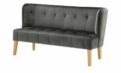 switch Küchensofa Samt Bella | Anthrazit Samt 180|cm
