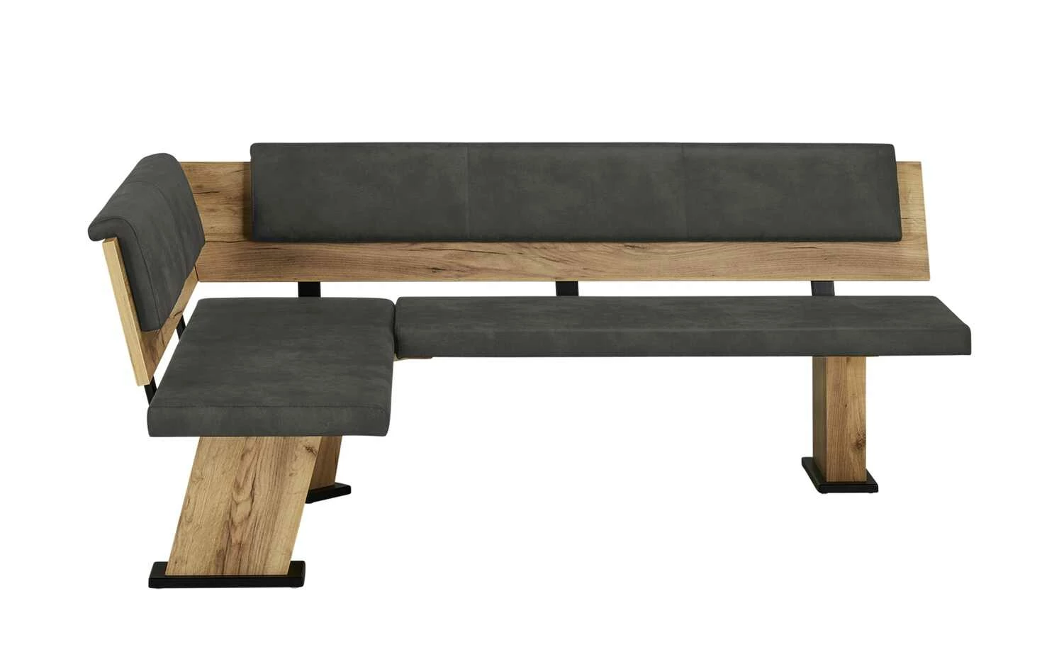 uno Polster-Eckbank Mona | Anthrazit links 155|cm 3 uno Polster-Eckbank Mona | Anthrazit links 155|cm – Bild 3