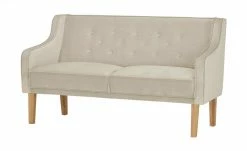 switch Küchensofa Samt Paula | Hellbeige Samt 180|cm