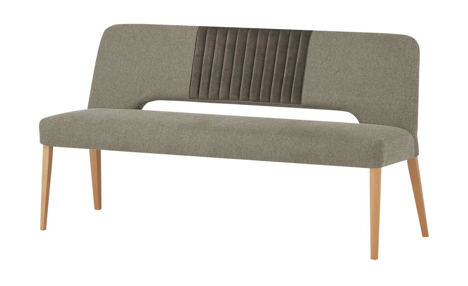 Woodford Polsterbank Ansgar | Falcon (Braun) Buche 2 Woodford Polsterbank Ansgar | Falcon (Braun) Buche – Bild 2