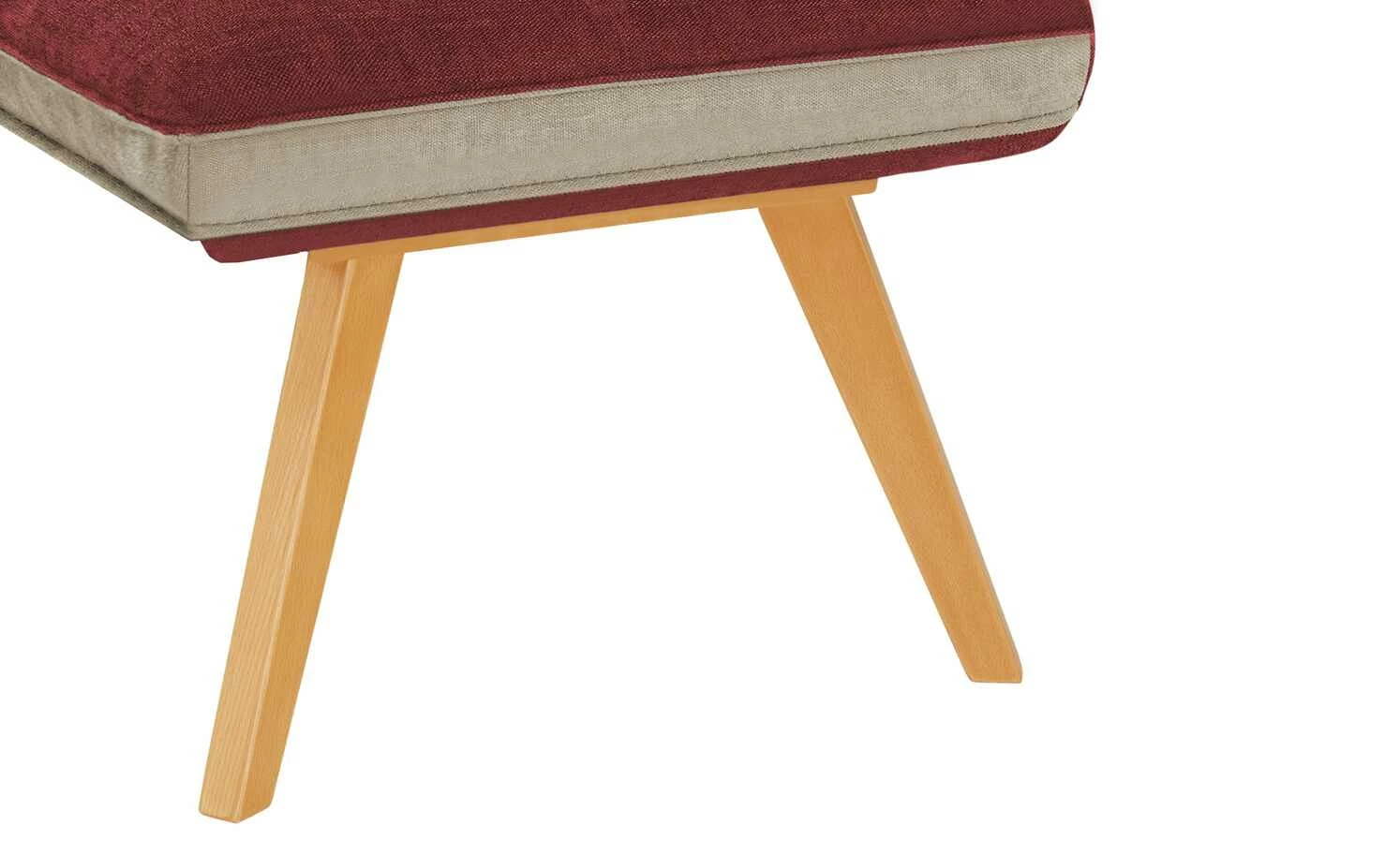 Woodford Eckbank Sunna | Kombi Rosso (Rot / Beige) links Buche Schenkelmaß: 180 cm 7 Woodford Eckbank Sunna | Kombi Rosso (Rot / Beige) links Buche Schenkelmaß: 180 cm – Bild 7