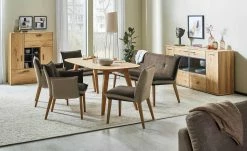 Woodford Polsterbank Sunna | Kombi Espresso (Braun / Beige) 159|cm