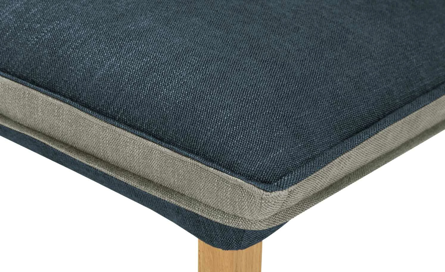 Woodford Polsterbank Sunna | Kombi Blue (Blau / Grau) 159|cm 4 Woodford Polsterbank Sunna | Kombi Blue (Blau / Grau) 159|cm – Bild 4