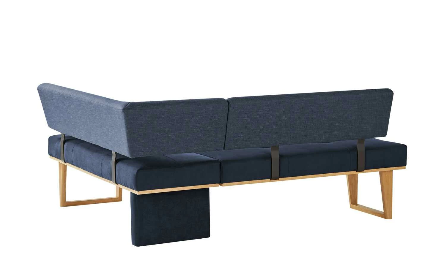 Woodford Polster-Eckbank Scala | Kombi Moonlight Ocean (Blau) rechts Schenkelmaß: 192 cm 2 Woodford Polster-Eckbank Scala | Kombi Moonlight Ocean (Blau) rechts Schenkelmaß: 192 cm – Bild 2