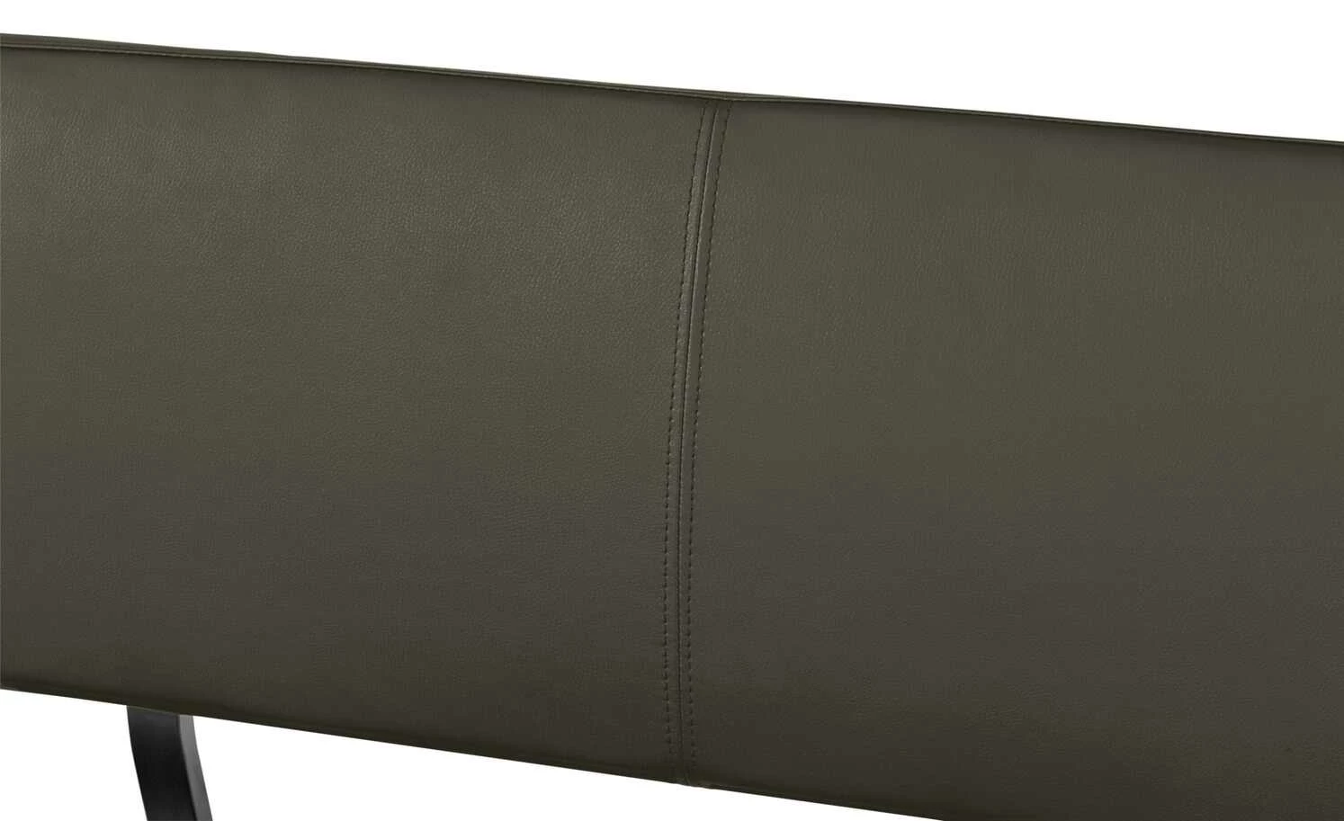 uno Eckbank Letitia | Grau Kunstleder 3 uno Eckbank Letitia | Grau Kunstleder – Bild 3