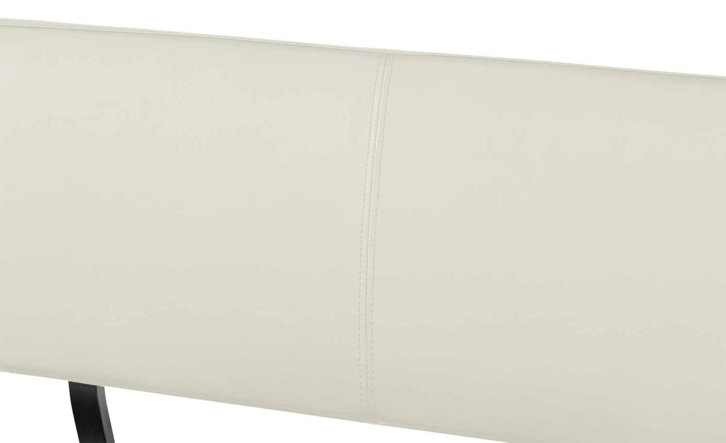 uno Eckbank Letitia | Weiß Kunstleder 3 uno Eckbank Letitia | Weiß Kunstleder – Bild 3