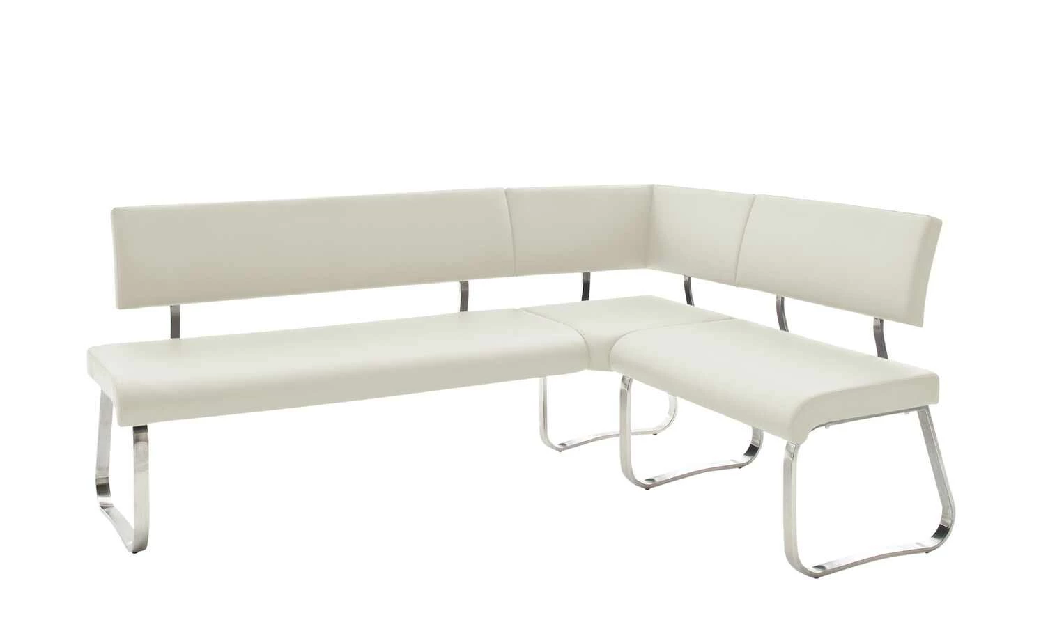 uno Eckbank Letitia | Weiß Kunstleder 1 uno Eckbank Letitia | Weiß Kunstleder