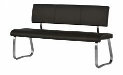 uno Polsterbank Letitia | Braun 155|cm Kunstleder