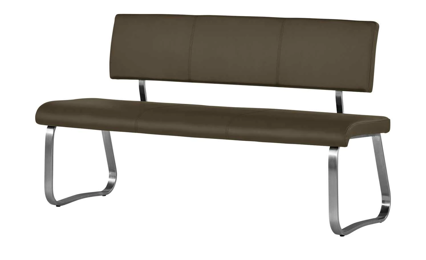 uno Polsterbank Letitia | Cappuccino 155|cm Kunstleder 1 uno Polsterbank Letitia | Cappuccino 155|cm Kunstleder