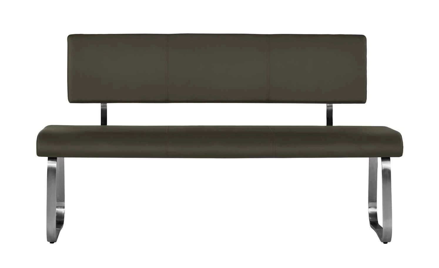 uno Polsterbank Letitia | Grau 155|cm Kunstleder 2 uno Polsterbank Letitia | Grau 155|cm Kunstleder – Bild 2