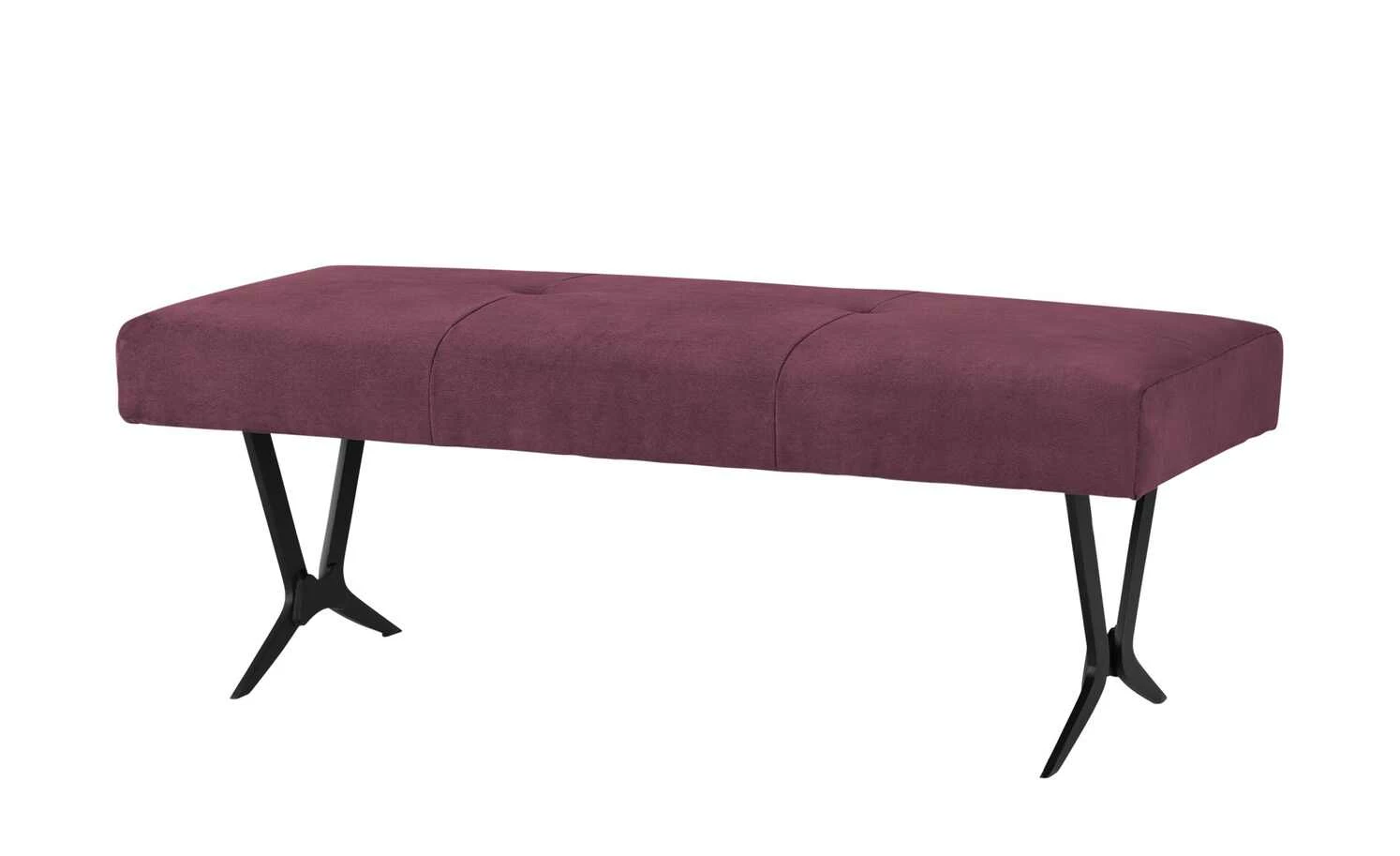 Woodford Polsterbank Scadia | 130|cm Merlot (Weinrot) 1 Woodford Polsterbank Scadia | 130|cm Merlot (Weinrot)