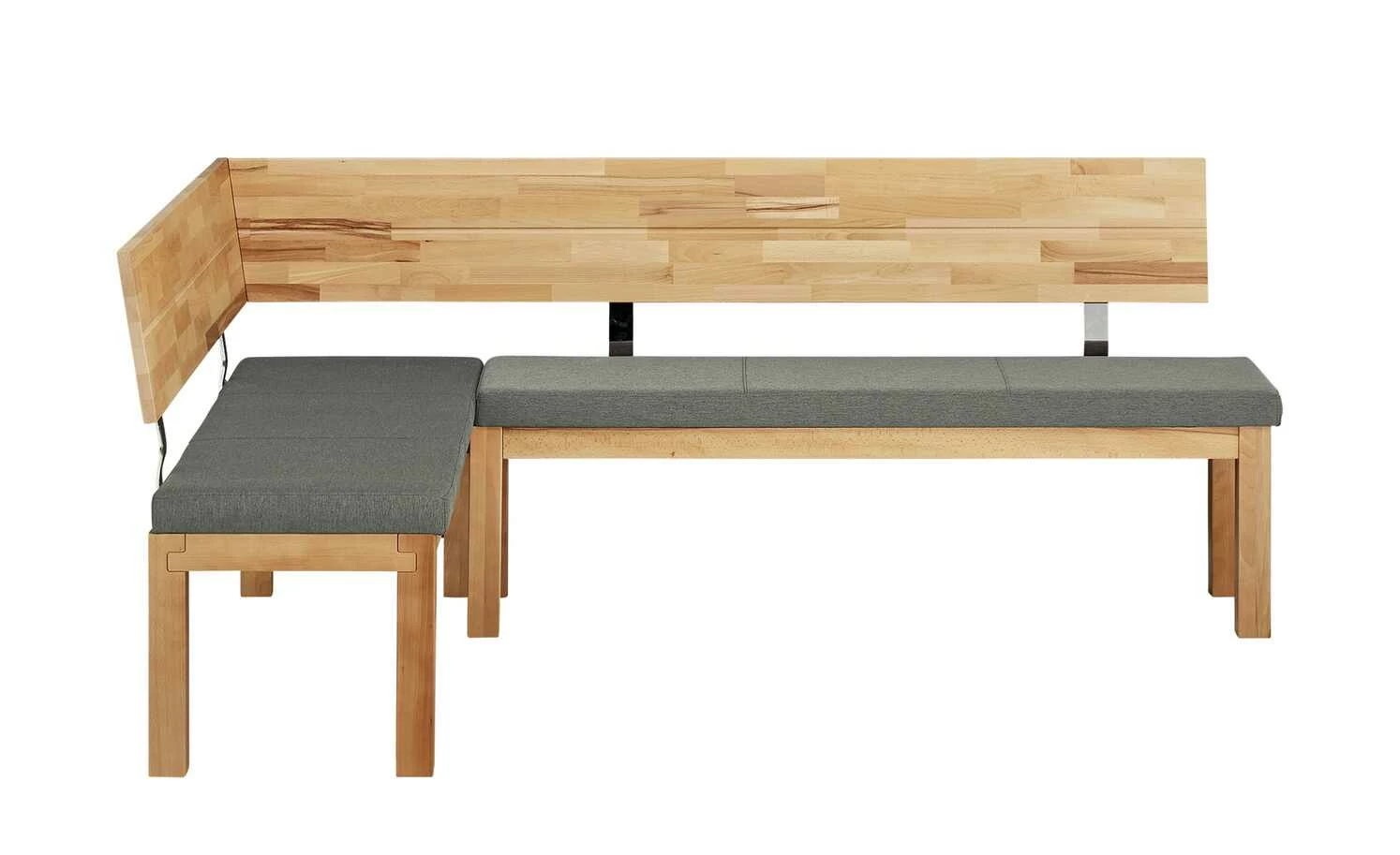 Woodford Eckbank massiv Melia | Shark Skin (Hellgrau) Kernbuche links ca. 171 x 208 cm 4 Woodford Eckbank massiv Melia | Shark Skin (Hellgrau) Kernbuche links ca. 171 x 208 cm – Bild 4