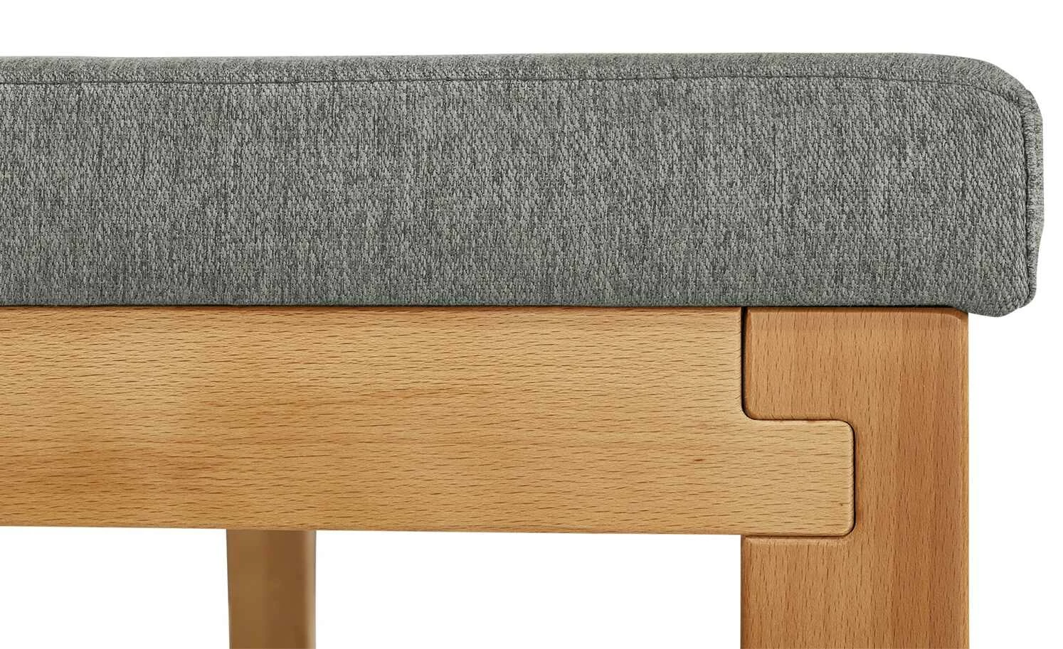 Woodford Eckbank massiv Melia | Shark Skin (Hellgrau) Kernbuche links ca. 171 x 208 cm 6 Woodford Eckbank massiv Melia | Shark Skin (Hellgrau) Kernbuche links ca. 171 x 208 cm – Bild 6